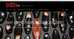 Desktop Screenshot of matthewdack.com